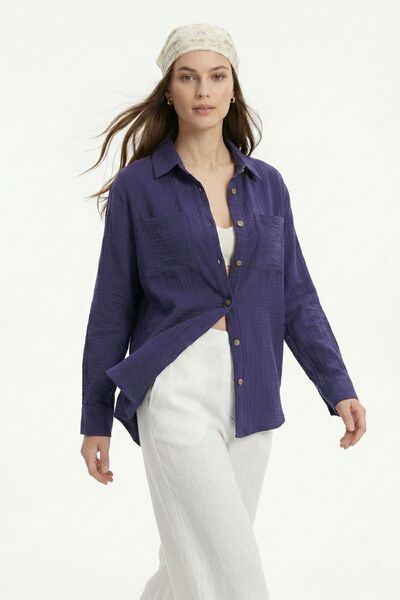 Rays Laci Double Pocket Long Sleeve Shirt 4829A