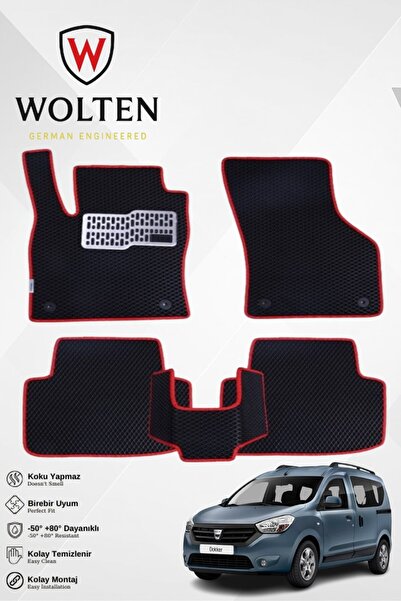 w wolten german engineered DOKKER-DACİA-(2012-2023) İÇİN EVA İÇ PASPAS TAKIMI...