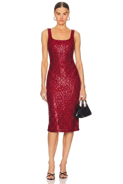 AFR CLOTHES ΓΥΝΑΙΚΕΙΟ Μαύρο Βραδινό Φόρεμα με Τετράγωνο Γιακά, Μίντι Μήκος, μ...