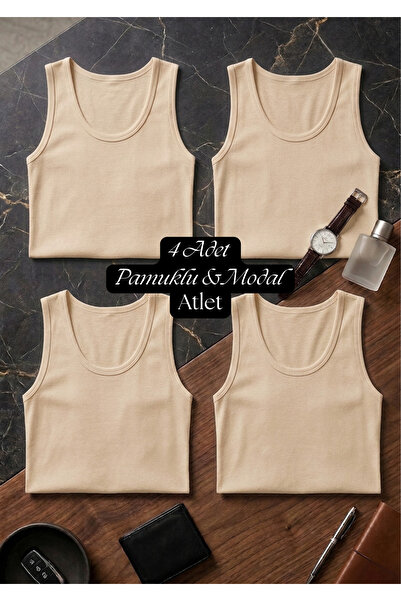 QKK Ανδρικά εσώρουχα από βαμβάκι Ten Modal, σετ 4 τεμαχίων - Εσώρουχα Premium...