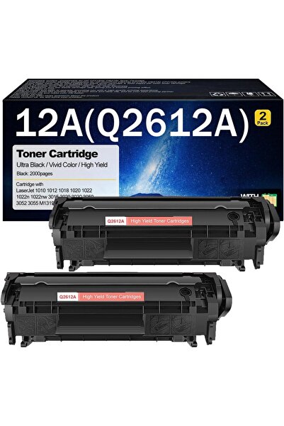 HP 12A TONER Laserjet3052 1020Plus 3050 1010 1012 1015 1018 1020 1022 1022n 1...