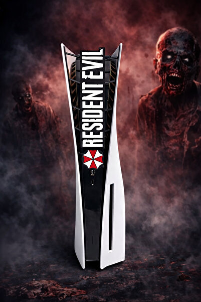 Yapı3D PS5 Resident Evil Ön Panel Dekor | PS5 Slim / PS5 Fat / PS5 Pro Uyumlu...