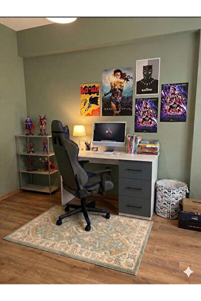 artı dizayn mobilya 55x120 Cm 3 ÇEKMECELİ ÇALIŞMA MASASI, BİLGİSAYAR MASASI A...