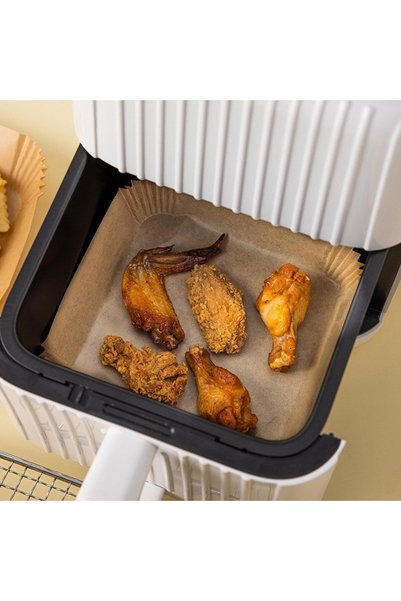 Senin Dükkanın 50 Pieces Airfryer Disposable Baking Paper Square