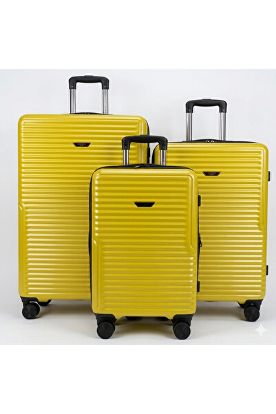 Flieger Luggage مجموعة حقائب سفر فليجر 100% من البولي كربونات الصلب مقاس 20/2...