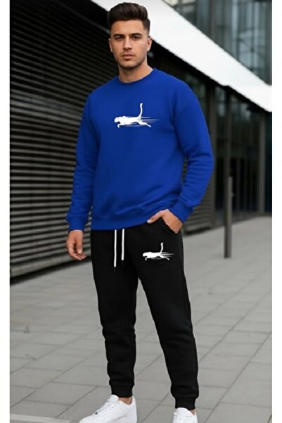 YK WEAR Team Zero Collar Cotton Panther Printed Men's / Women's