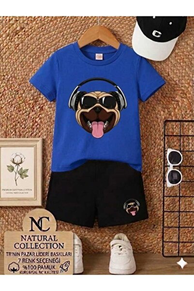 Nice Clothes ΚΑΛΟΚΑΙΡΙΝΟ ΠΑΙΔΙΚΟ ΣΕΤ ΜΠΛΟΥΖΑΚΙ-ΣΟΡΤΣ ΟΥΝΙΣΕΞ (ΣΧΕΔΙΟ ΣΚΥΛΟΥ Μ...