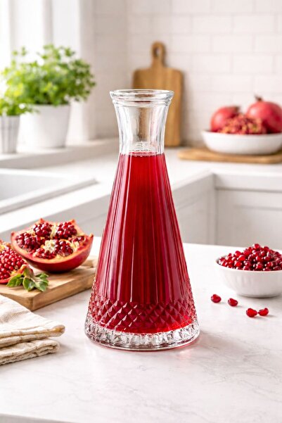 Paşabahçe Elysia Cam Kapaklı Karaf Sürahi 940 cc