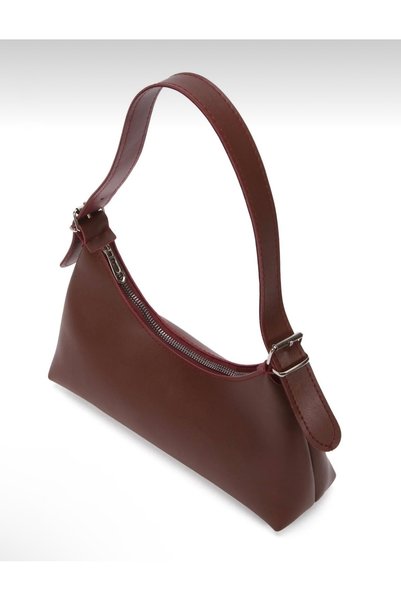 NorthAK Women's Black Baguette Handbag and Shoulder Bag Suitable for Daily Stylish Use