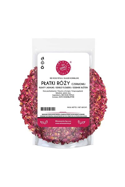 winoszarnia Flori Comestibile Uscate Petale de Trandafir 500g Trandafir Petale
