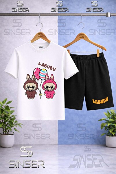 SS SİNSER Παιδικό μπλουζάκι LABBUU 2LI BALLOON με στάμπα και λαιμόκοψη ποδηλά...