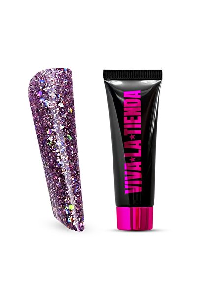 Tienda Polygel Viva La Crystal 05 - Violet Haze - 15ml – rezistență ridicată,...