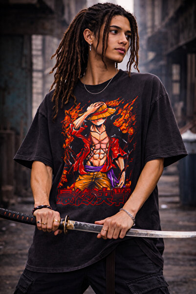 FG KONNİCHİWA ΣΥΛΛΟΓΗ ONE PIECE Μπλουζάκι Unisex με στάμπα Anime για τους ΛΑΤ...