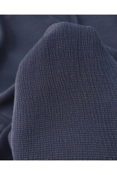 Kumaş Parça Ύφασμα βισκόζης σε μπλε ναυτικό χρώμα 130x355εκ.