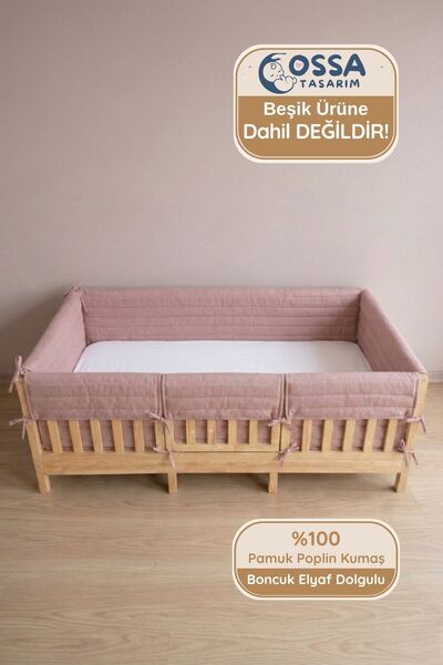 yasetex tasarım 90x190 Montessori ve Beşik İçin Kenar Koruma Seti Buble Full ...
