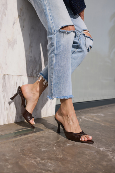 ANGELİNA JONES MARSEY ΓΥΝΑΙΚΕΙΕΣ ΚΑΦΕ ΔΕΡΜΑΤΙΝΕΣ ΠΑΝΤΟΦΛΕΣ ΜΕ ΜΟΝΗ ΛΑΒΙΔΑ ΚΑΙ...