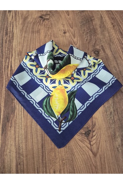 Zelayn Μπαντάνα με μοτίβο λεμονιού