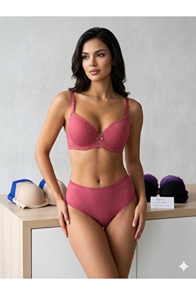 SUDEM STORE Büyük Beden Toparlayıcılı Dolgusuz C CUP Sütyen