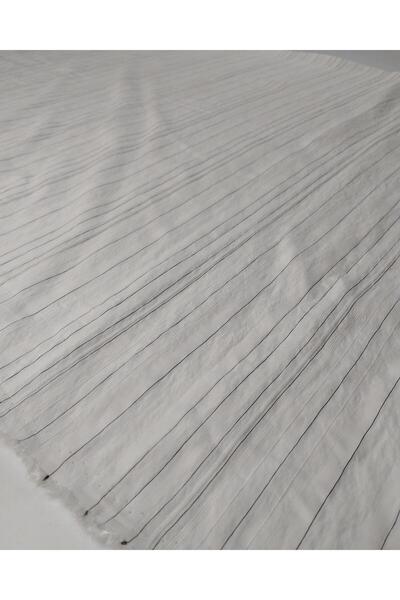 Kumaş Parça Μαύρο και άσπρο ύφασμα Aerobin 150x250cm