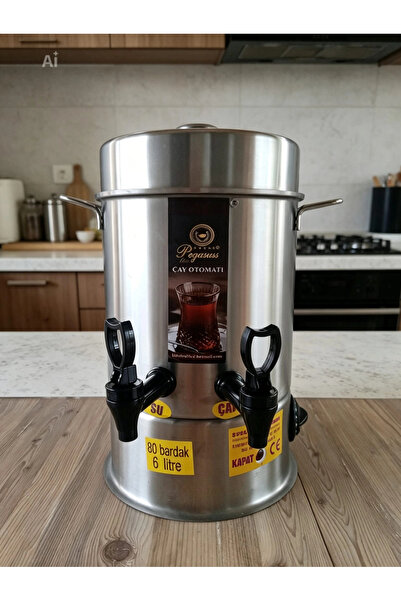 Pegasus 80 Bardak elektrikli semaver "Çay otomatı"