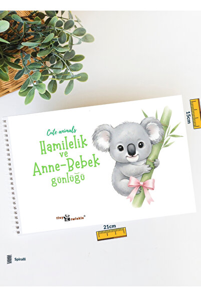 Lodos Βιβλίο Μνήμης (Ημερολόγιο Μνήμης με Χαριτωμένα Ζώα για την Εγκυμοσύνη κ...