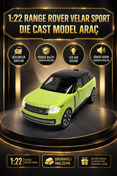 cayenna 1:22 Die Cast Model Araba Işıklı Sesli Açılır Kapı Sağlam Koleksiyonluk
