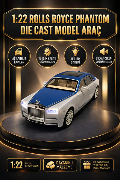 cayenna 1:22 Die Cast Model Araba Işıklı Sesli Açılır Kapı Sağlam Koleksiyonluk
