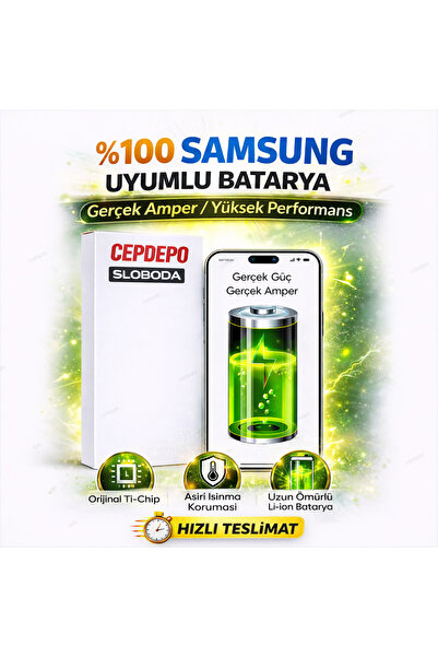 SLOBODA Samsung S4 MINI batarya gerçek mah BS410ABE pil cep-