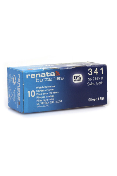 OSKA GLOBAL Renata 341 Sr714Sw 1.55V Alkaline Watch Battery 10 Pieces