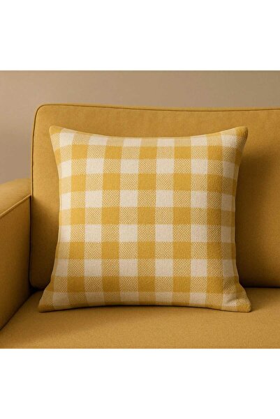 TURKISHRUG KINGDOM Plaid 4 Colors Decorative Cotton Digital Printing Double-S...