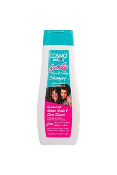 Cosmo Bounz Family Care and Shine Shampoo for All Hair Types - 400 ml