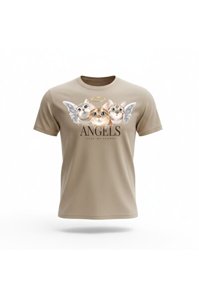 URBANTRENDSTORE Unisex Angelic Cats Angels Cat Oversize Fit Comfortable Wide ...