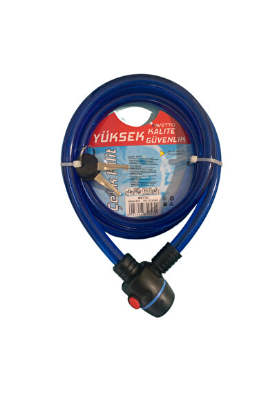 Wetto Assurance Bicycle and Motorcycle Lock (Thick)