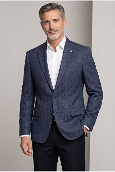 AtlasGiyim Men's Classic Cut Blazer Jacket 6 Drop (2026)