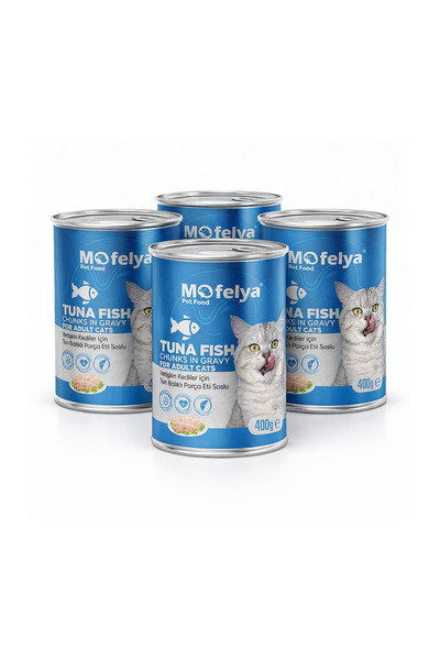 MOFELYA Movelia Bundle Small Cats 4 Pcs Tuna in Jelly 1600g