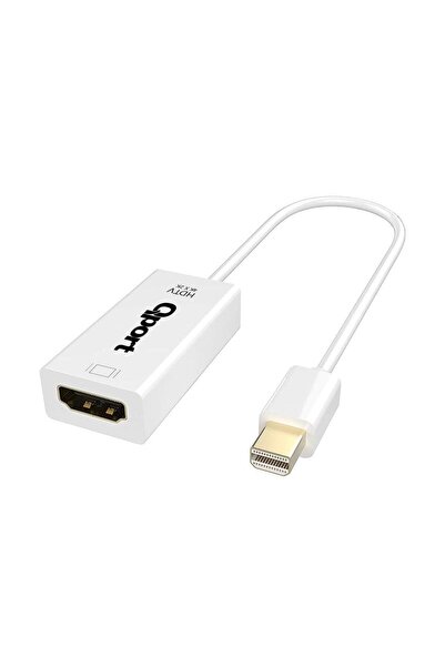 Q-DP-HDM MINI DISPLAY PORT TO HDMI DÖNÜŞTÜRÜCÜ