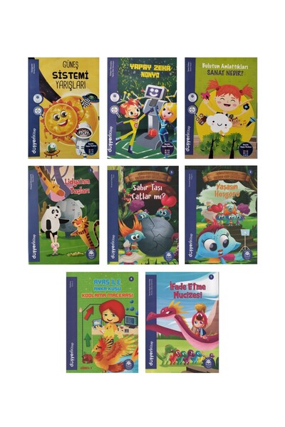 Düşyeri Yayınları Hikaye ve Aktivite Kitapları 8 Kitap