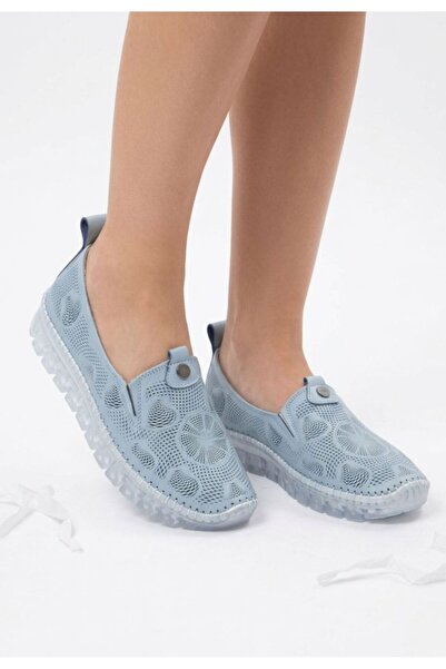 Kanonik Education Δερμάτινα αθλητικά παπούτσια Rinna Blue