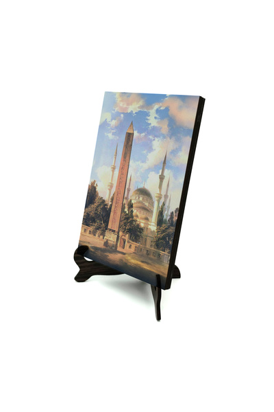 Sadrazam Επιτραπέζια βάση MDF με εκτύπωση Καμία Σουλτάνου Αχμέτ και Όβελισκο ...