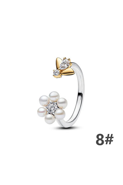 Choice4 AMR063-8 Luxury Heart Bow Pendent Necklace 925 Silver Golden Diamond ...