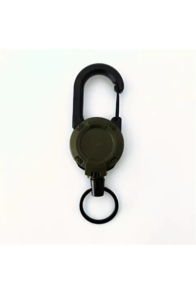 Choice3 black 1/2pcs Extendable Retractable Holders Keychain Badge Reels Heav...