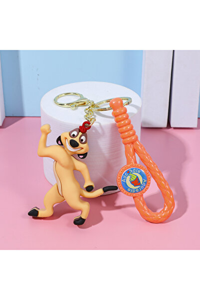 Choice3 6 cm KC6017 New Anime Lion King Keychain Cute Simba & Mufasa Silicone...