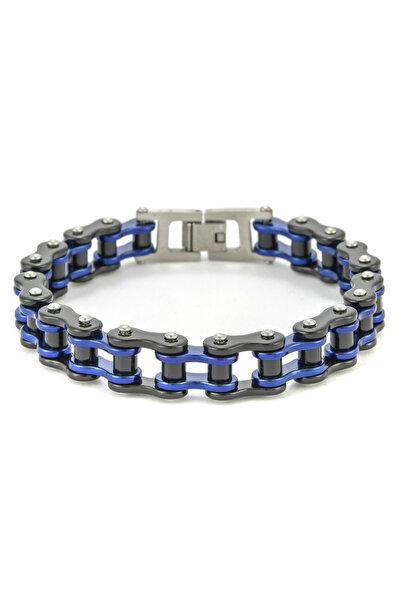 Choice1 YA0874-4 Punk Rock Biker 316L Stainless Steel Mens Bracelet Fashion J...
