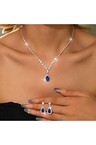 Choice4 ZT4055-3 Seaside vacation necklace, earrings, jewelry, dating, gather...