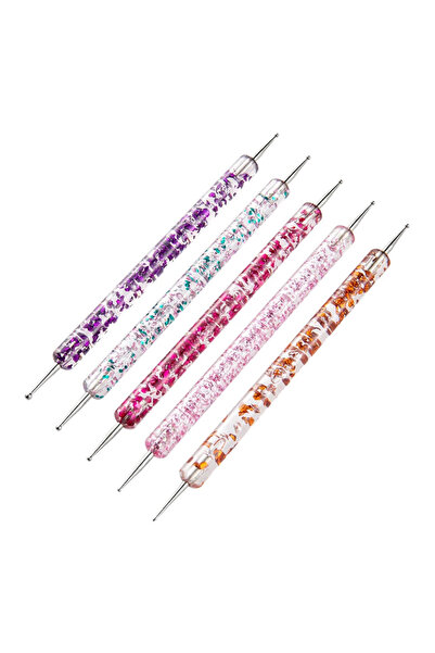Choice B013 5pcs/set Nail Art Pen Double Ends DottingDecoration Nail Art Dott...