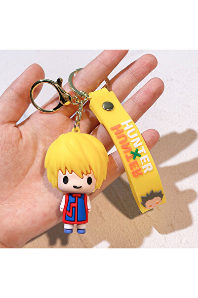 Choice3 MINISO KC4965 HUNTER X HUNTER Figure Keychain Anime Cartoon GON·FREEC...