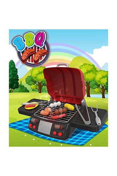 Arabest Kids Electric BBQ Play Toy,Realistic Plastic Kitchen Playset,47.2x34....