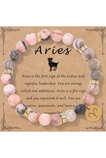 Choice9 L1754-aries Zodiac Constellation lover Aries Taurus Gemini Cancer Leo...