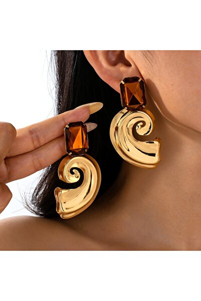 Choice Light Yellow Gold Color A Pair of European and American Popular, Sexy,...