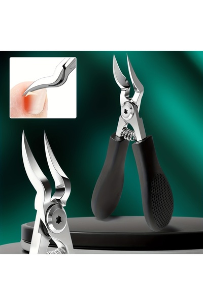 Choice Black 1pcs 1/2pcs Professional-Grade Heavy-Duty Stainless Steel Nail C...